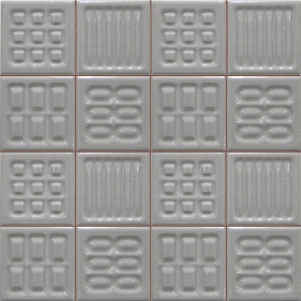 Πλακάκι Matrix link gris 20x20 cm